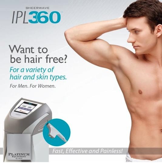 INTRODUCING OUR BRAND NEW SHEER WAVE IPL 360 HEAD TO TOE TREATMENT