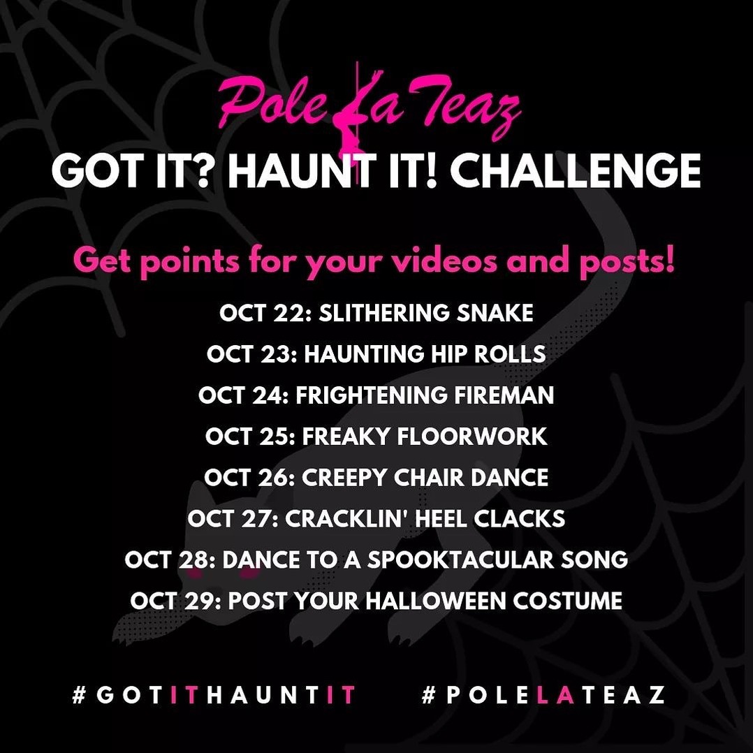 Got It Haunt It Instagram Challenge! Starts 10/22 ! Win points!👻